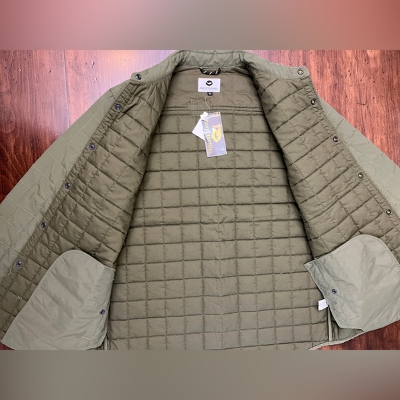 Fayettechill Thatcher Shirt Jacket Size XL Olive Green Utility Hipster Work NWT - Picture 8 of 13